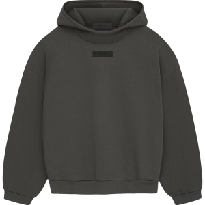 Felpa con cappuccio nera Fear of God Essentials