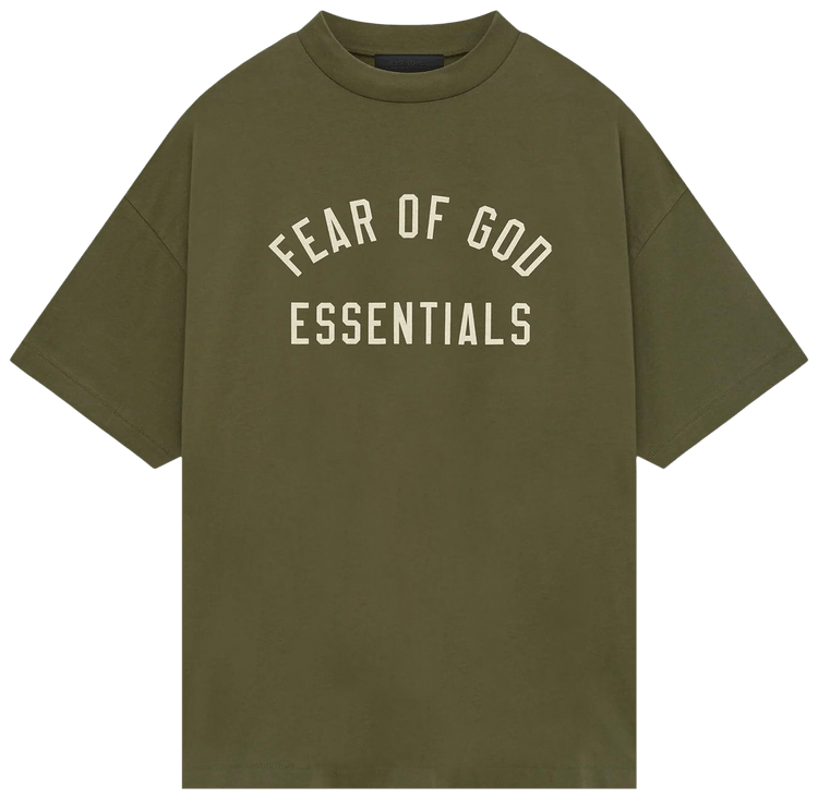 Maglietta Olive Essentials Maglietta Olive Essentials