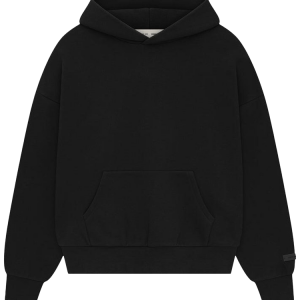 Felpa con cappuccio in pile di cotone Essentials