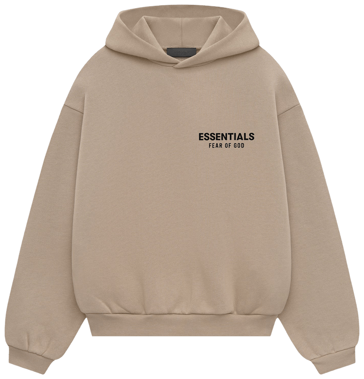 Felpa con cappuccio Fear of God Essentials Desert Taupe Felpa con cappuccio Fear of God Essentials Desert Taupe