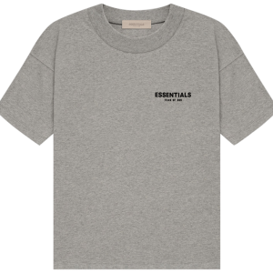 Maglietta Essentials grigio mélange scuro