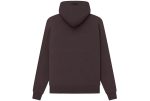Felpa con cappuccio Essentials bordeaux