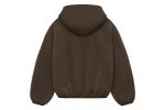 Felpa con cappuccio Fear of God Dark Brown Essentials