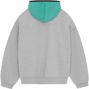 Felpa con cappuccio in nylon Essentials