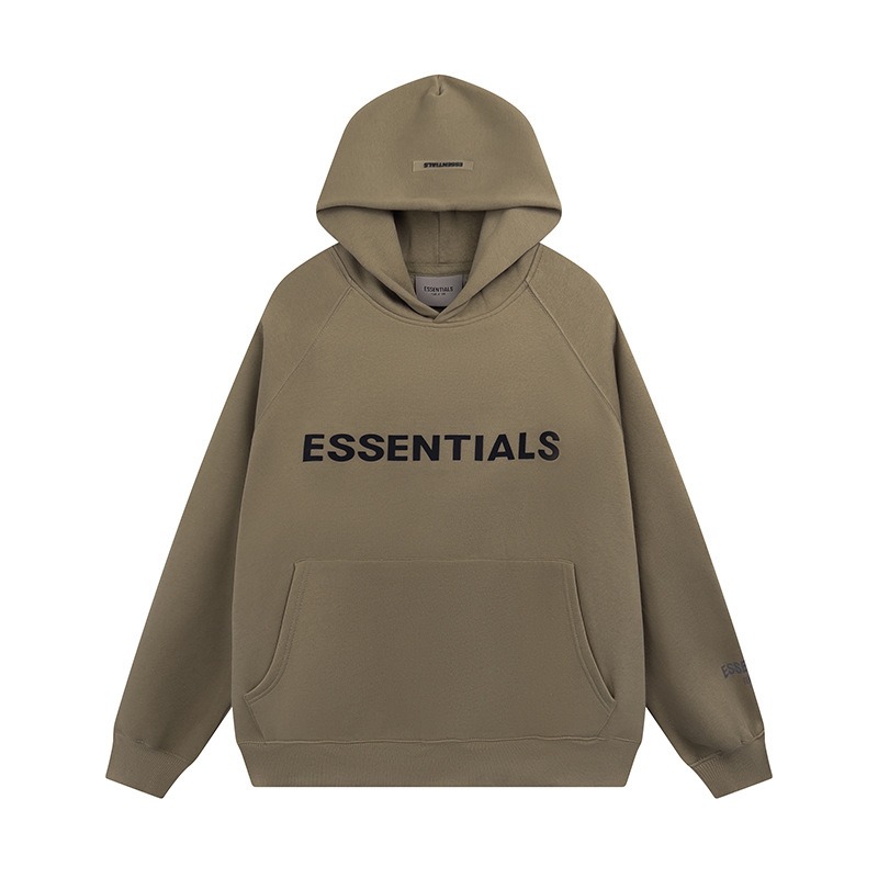 Felpa con cappuccio marrone Essentials Fear of God Felpa con cappuccio marrone Essentials Fear of God