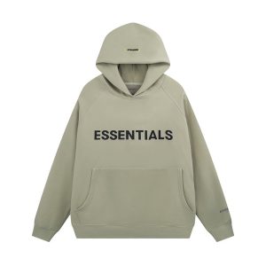 Felpa con cappuccio Sage Essentials