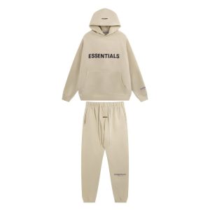Beige Essentials Fear Of God Tracksuit