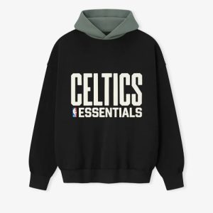 Felpa essenziale dei Celtics