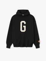 Felpa con cappuccio grigia Fear of God Essentials