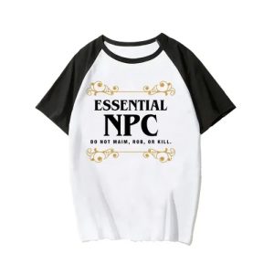Elementi essenziali NPC Non mutilare Rob O T-Shirt Uccidere