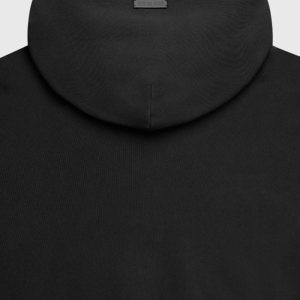 Felpa con cappuccio nera Essentials Fear of God Baseball