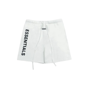 Pantaloncini Fear of God Essentials con logo, colore bianco